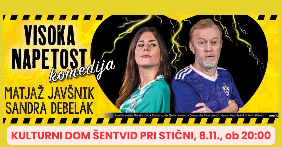 Komedija Matjaža Javšnika VISOKA NAPETOST