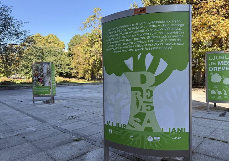 Razstava Drevesa v Ljubljani