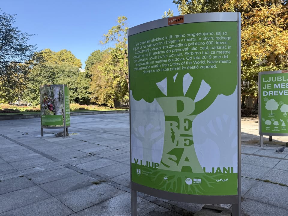 Razstava Drevesa v Ljubljani