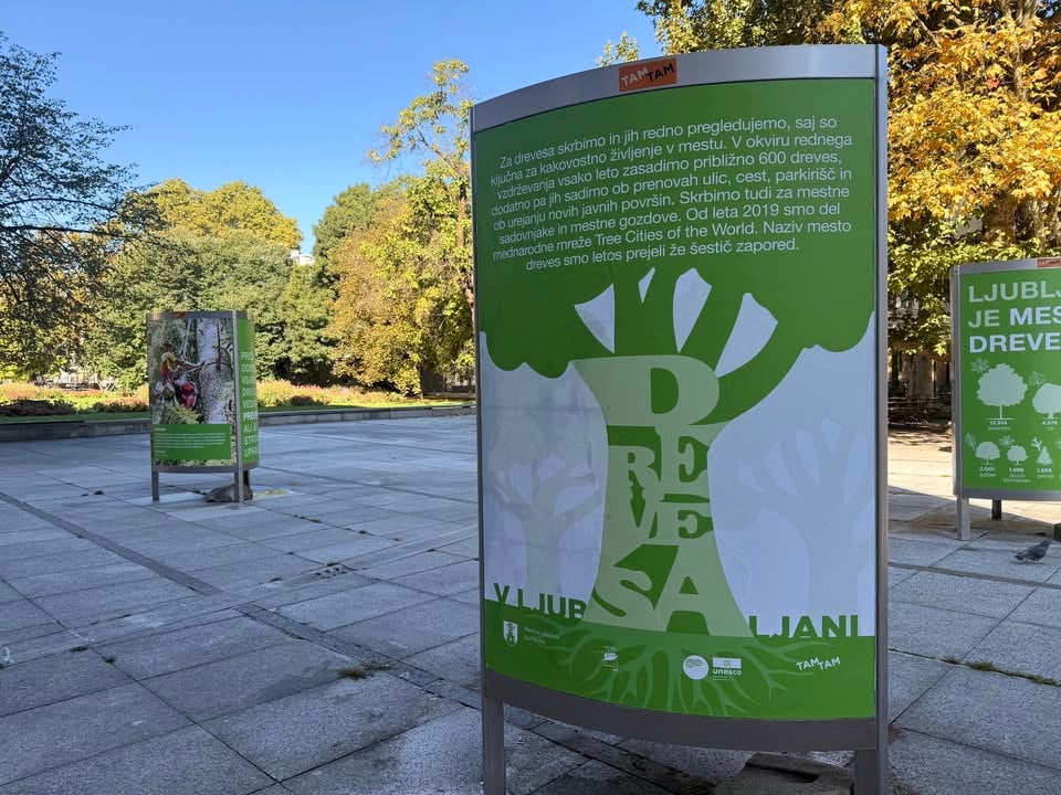 Razstava Drevesa v Ljubljani