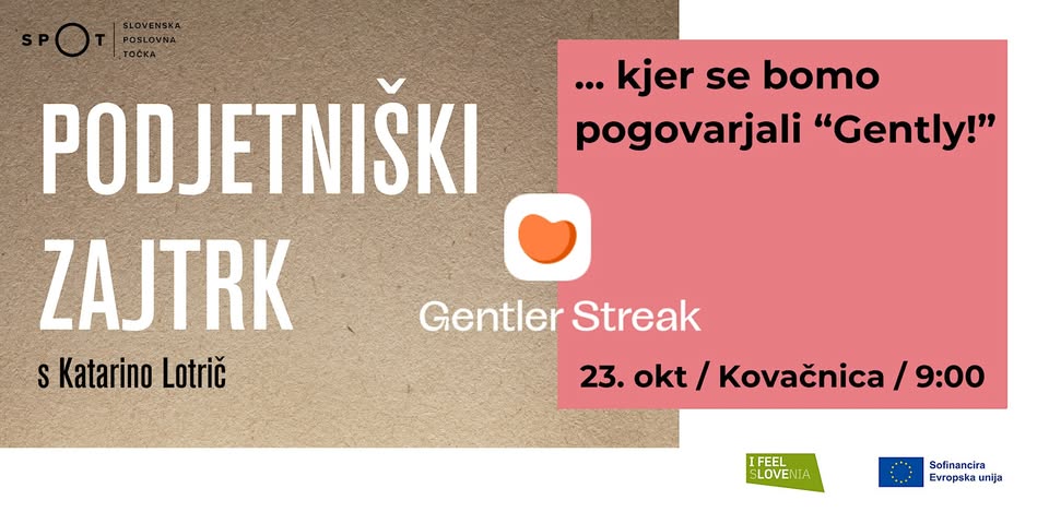 Podjetniški zajtrk: Gentler Stories