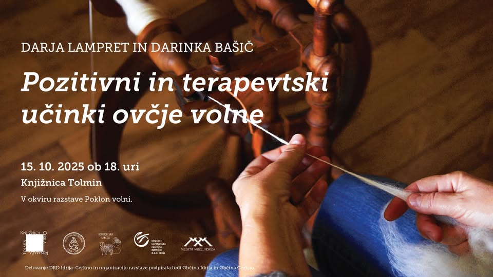 Darja Lampret in Darinka Bašič: Pozitivni in terapevtski učinki ovčje volne