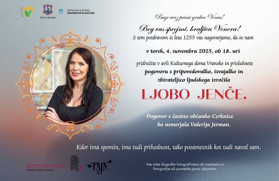 Pogovor z Ljobo Jenče, zbirateljico in interpretko ljudskih pesmi