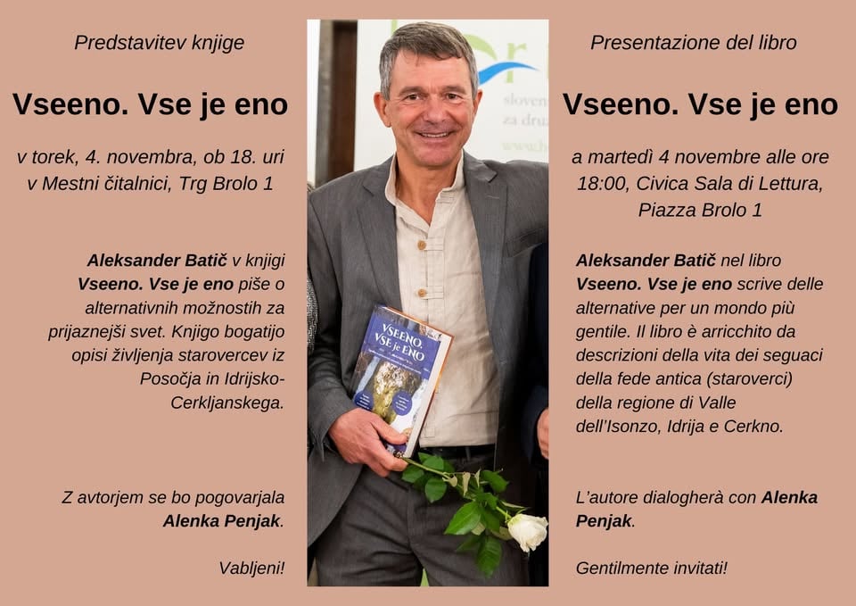 Aleksander Batič: Vseeno. Vse je eno.