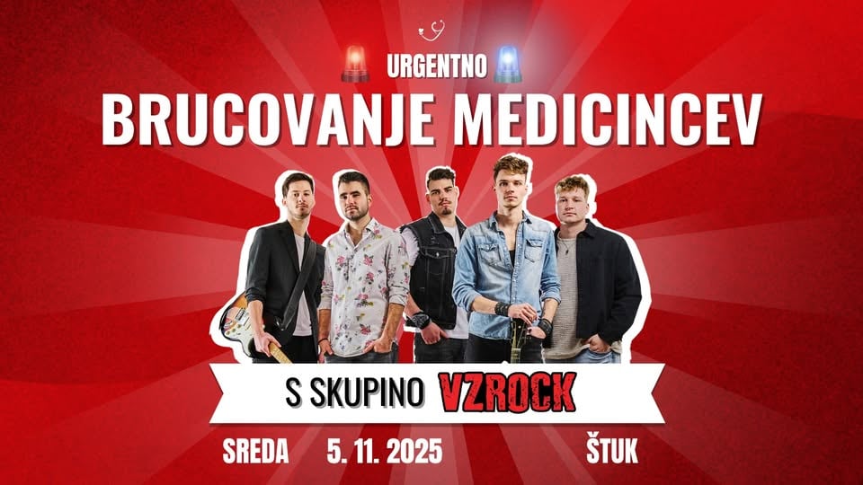 BRUCOVANJE MEDICINCEV s skupino VZROCK