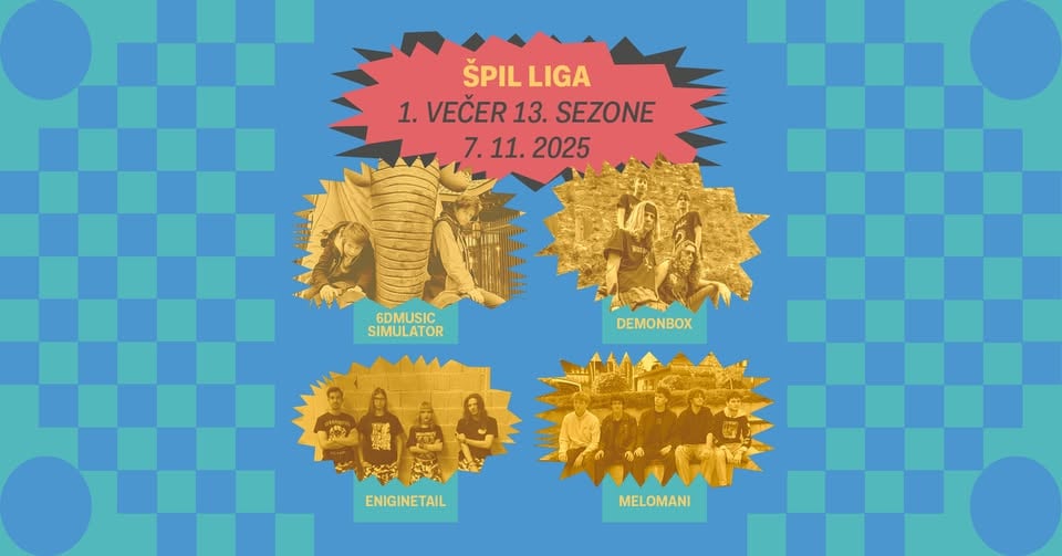 ŠPIL LIGA: 1. večer 13. sezone