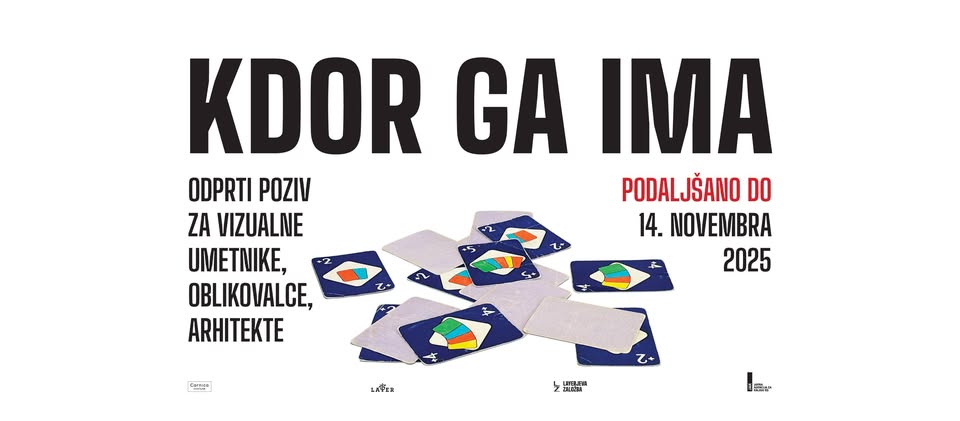 Odprt poziv za ustvarjalce na temo stanovanjske in bivanjske stiske