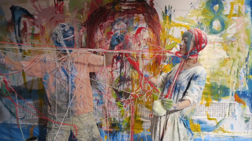 Z otvoritvenim performansom uvod v retrospektivo Yoshia Nakajime