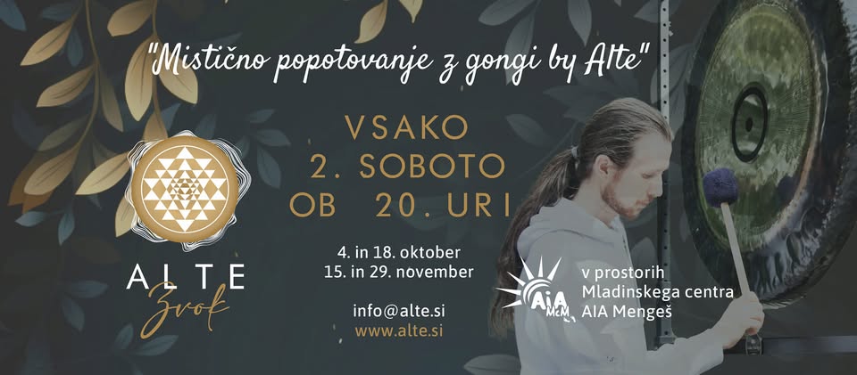 MISTIČNO ZVOČNO POPOTOVANJE by ALTE Zvok