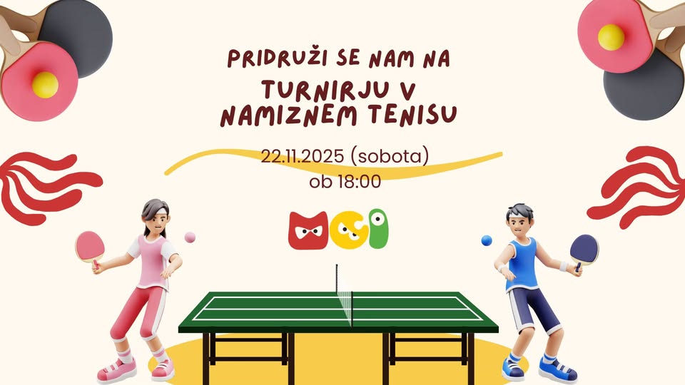 Turnir v namiznem tenisu