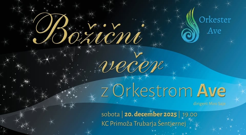 Božični večer z Orkestrom Ave