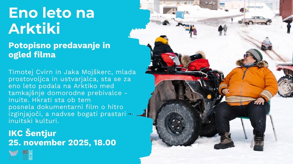 Potopisno predavanje: Eno leto na Arktiki