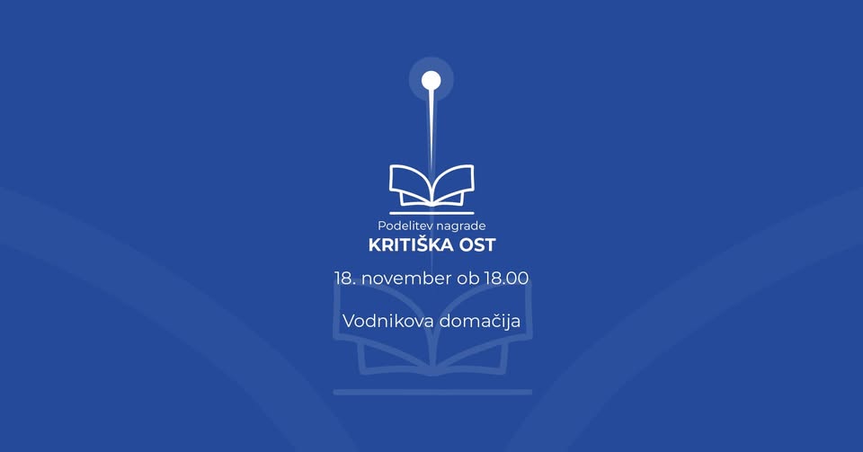 Podelitev nagrade kritiška ost