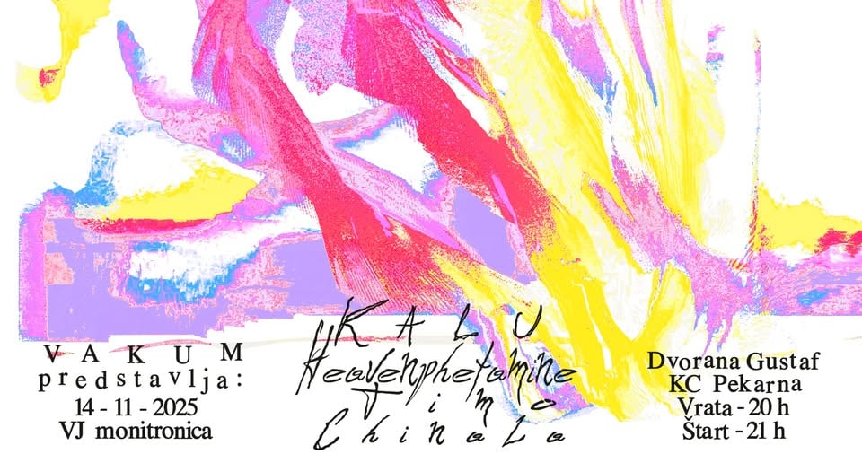 VAKUM predstavlja: Heavenphetamine, Kalu, Timo Chinala