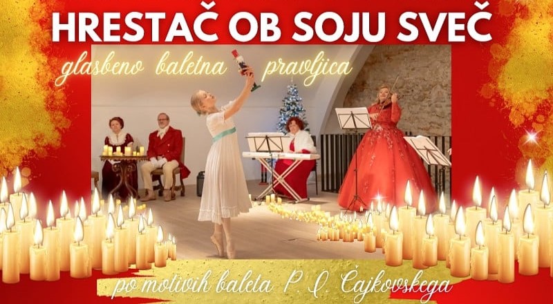 HRESTAČ OB SOJU SVEČ družinska glasbeno-baletna pravljica