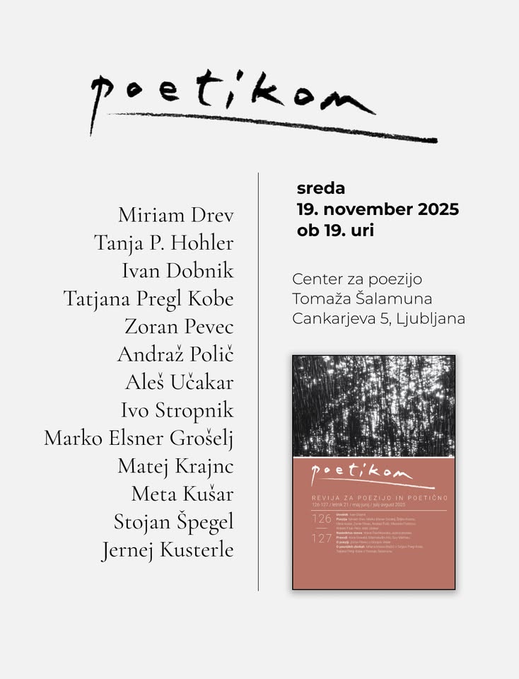 Poetikonov pesniški večer