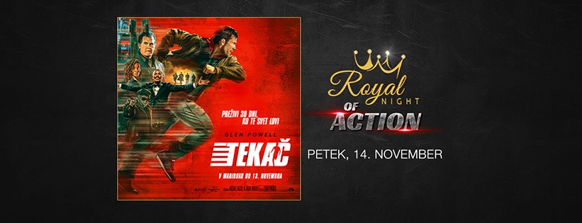 Royal Night of Action s filmom Tekač
