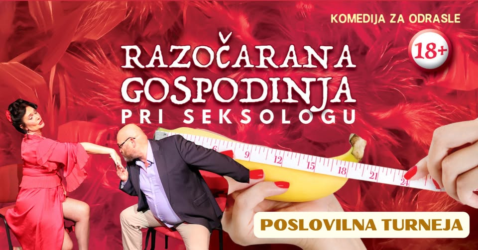 Komedija za odrasle: Razočarana gospodinja pri seksologu (18+)