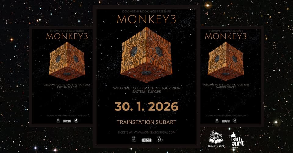 MONKEY3 – Space Prog Stoner-Rock from Outer Space