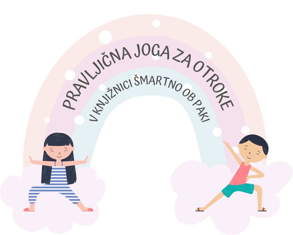 Pravljična joga za otroke v Knjižnici Šmartno ob Paki