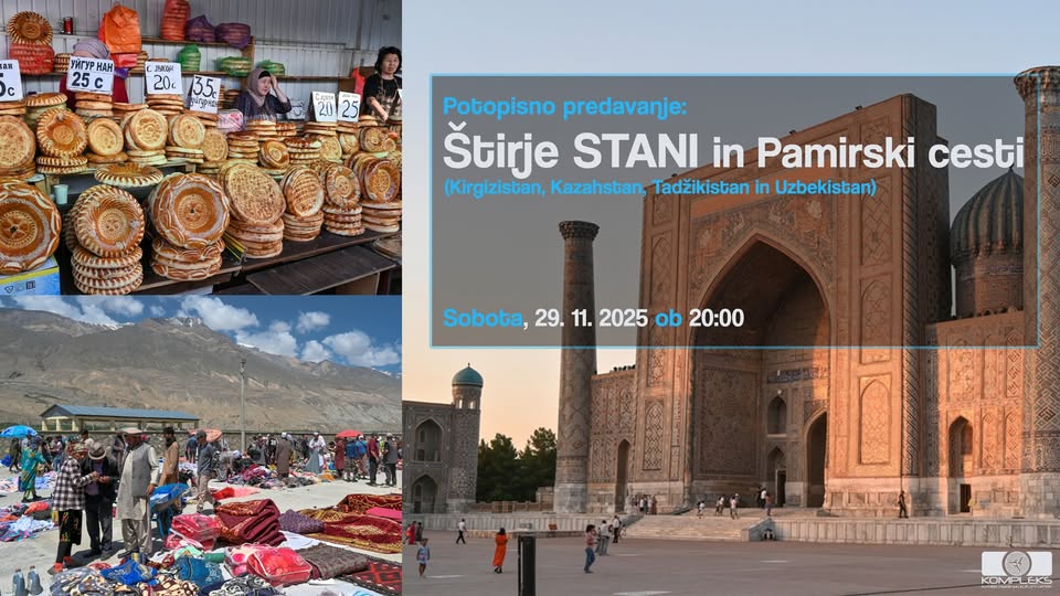 Potopisno predavanje: Štrije STANI in Pamirski cesti