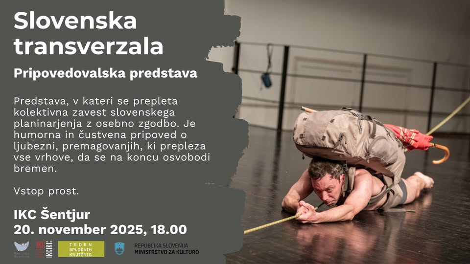 Pripovedovalska predstava: Slovenska transverzala