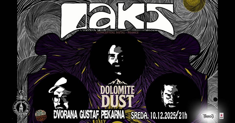 OAKS (progressive metal – France) + Dolomite Dust (alternative metal – Maribor)