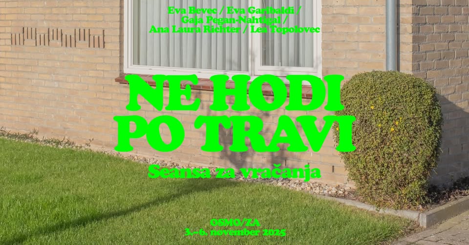 NE HODI PO TRAVI (Seansa za vračanja)