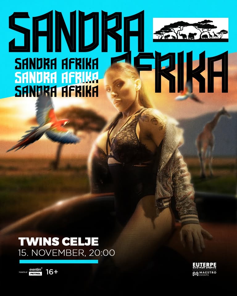 SANDRA AFRIKA SE VRAČA V CELJE! // TWINS // 15.11.2025