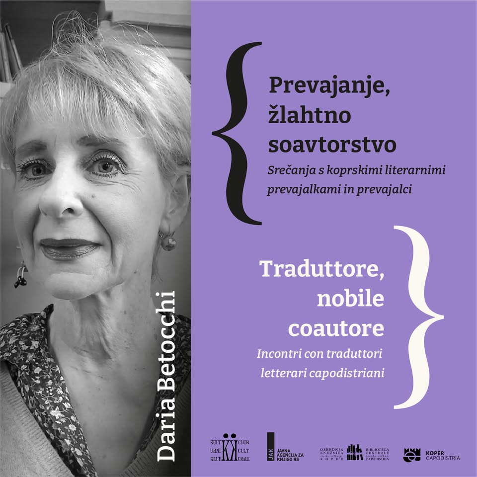 Pogovor s prevajalko Dario Betocchi