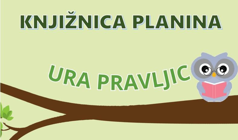 Ura pravljic v Knjižnici Planina