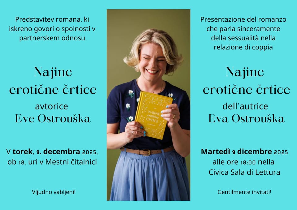 Predstavitev knjige Najine erotične črtice avtorice Eve Ostrouška