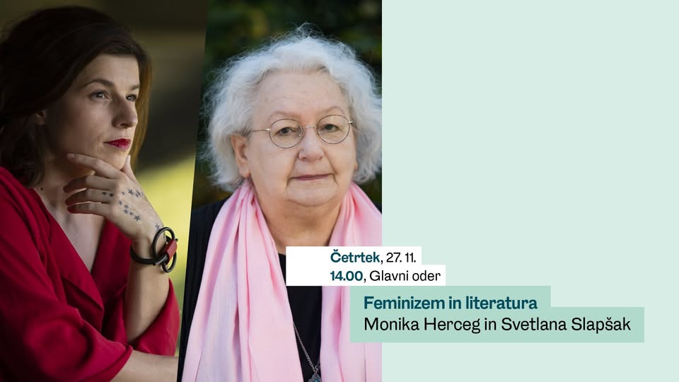 Feminizem in literatura: Monika Herceg in Svetlana Slapšak