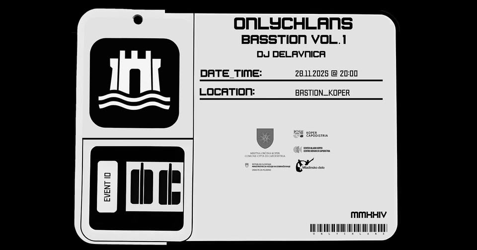ONLYCHLANS BASSTION VOL: 1 DJ DELAVNICA