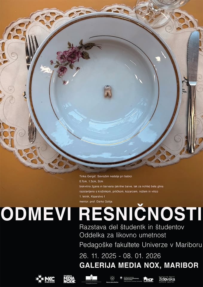 Razstava študentov Oddelka za likovno umetnost Pef Maribor Odsevi resničnosti