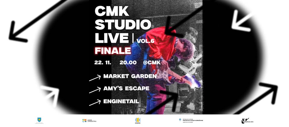 CMK studio live vol. 6 - FINALE w/ Market Garden, Amy's Escape & Enginetail