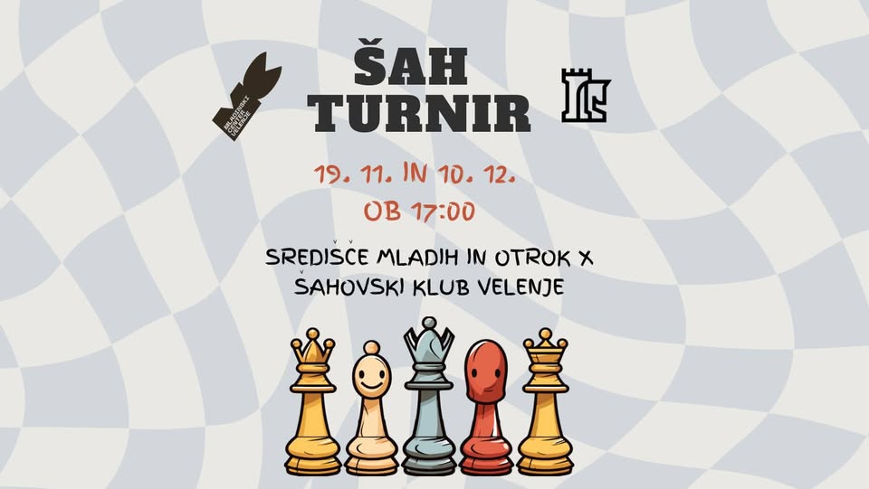 Šah turnir v Središču mladih in otrok