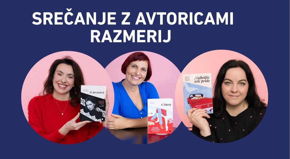 Srečanje z avtoricami Razmerij – Suzana Zagorc, Petra Julia Ujawe, Simona Hamer