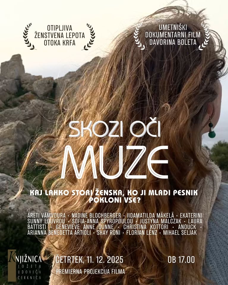 Davorin Bole: Skozi oči muze - premiera umetniškega dokumentarnega filma