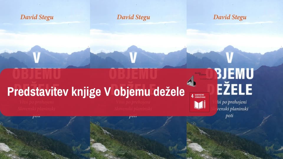 Predstavitev knjige V objemu dežele