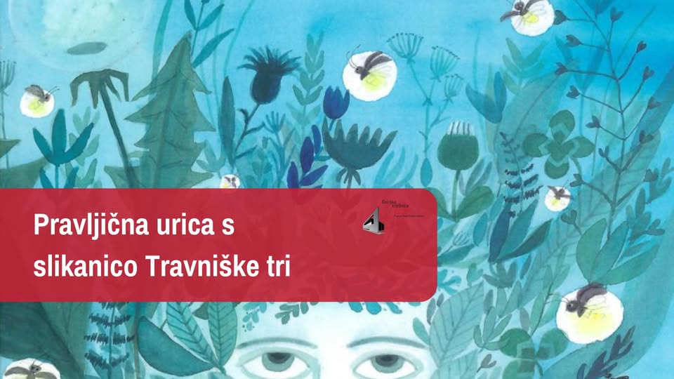 Pravljična urica s slikanico Travniške tri / Teden splošnih knjižnic 2025