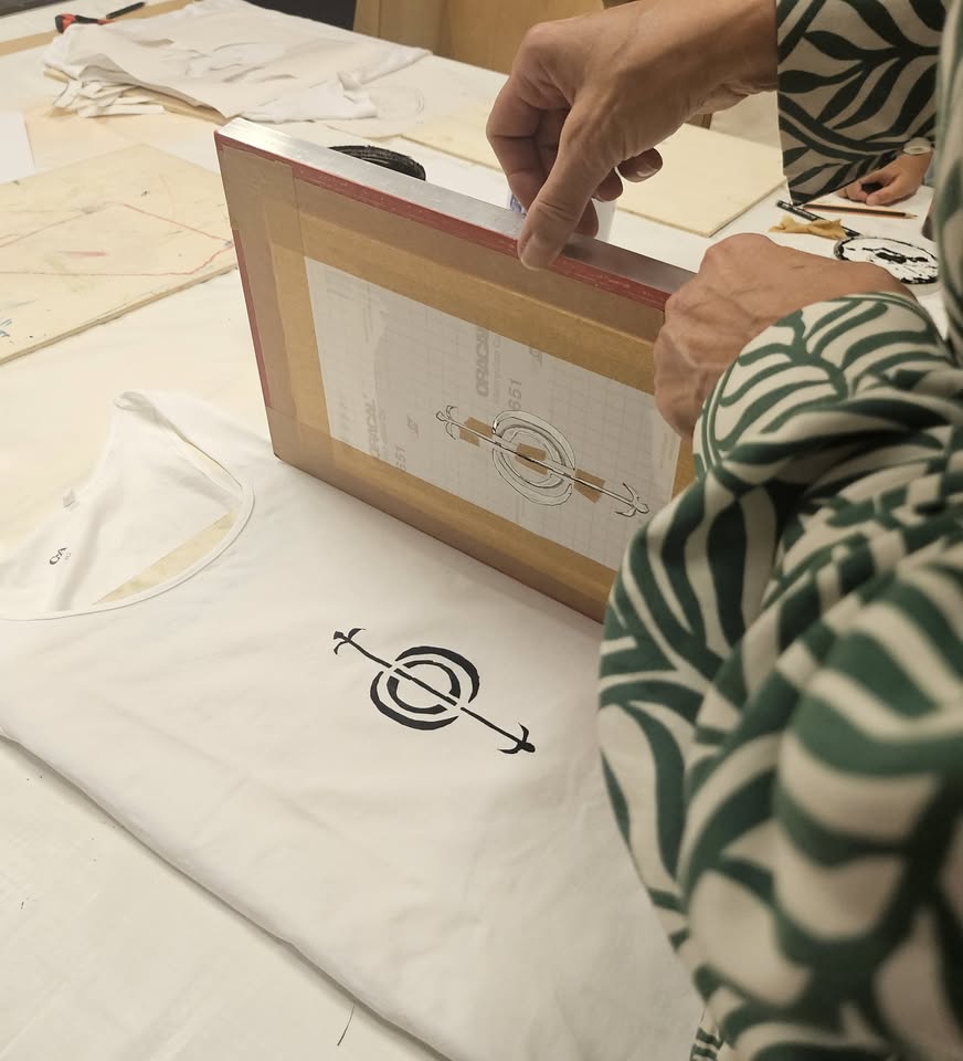 Decembrska grafična delavnica z Uršulo Skornšek