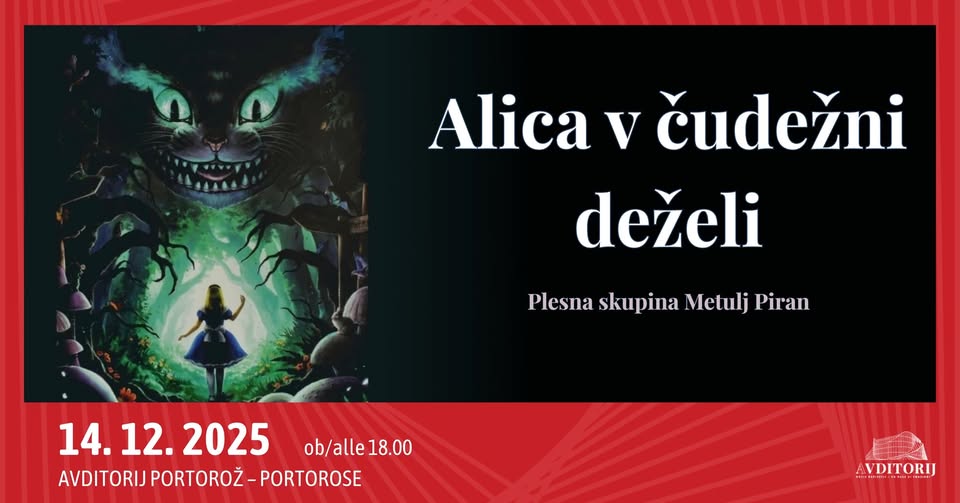 Plesna skupina Metulj Piran: Alica v čudežni deželi