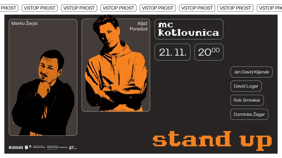 Kotlovniški standup: Open mic