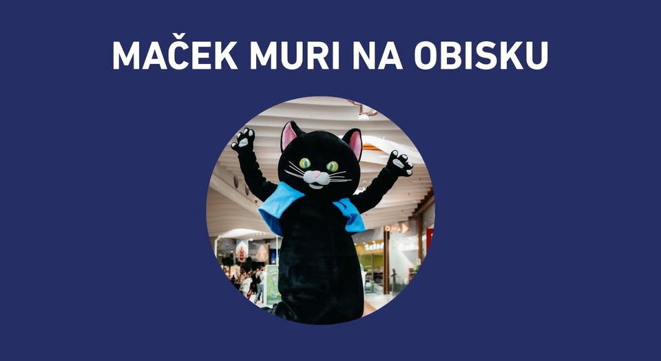 Maček Muri na obisku