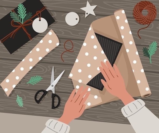 Torkova peta, ustvarjalnica za otroke in starše: Izvirne praznične voščilnice