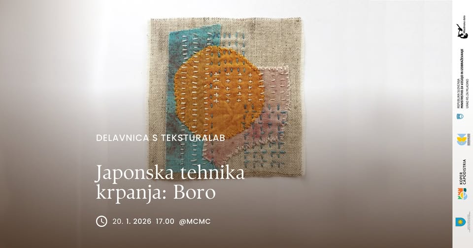 Delavnica: japonska tehnika krpanja - boro