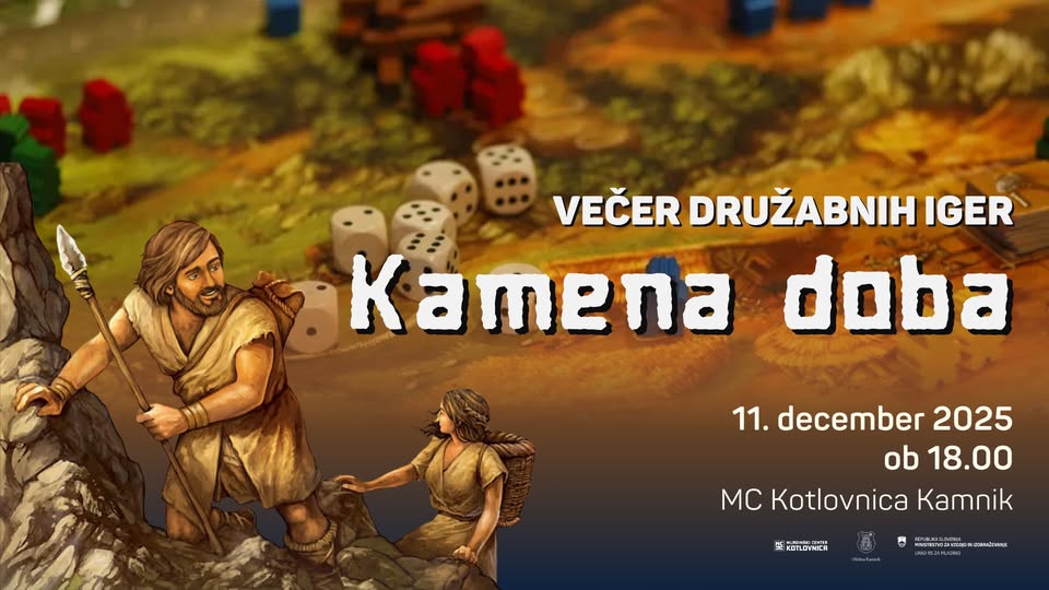 Večer družabnih iger: Kamena doba