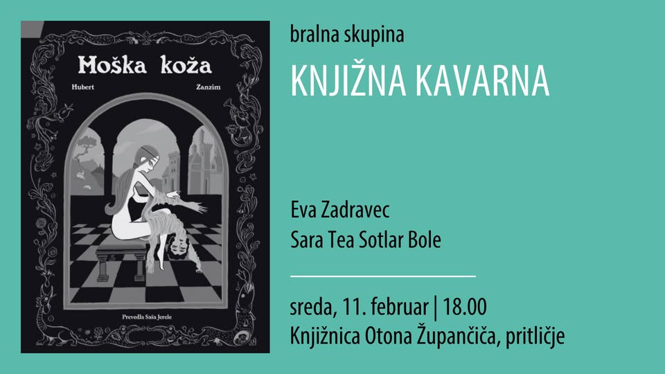 Knjižna kavarna - knjižni klub za mlade odrasle do 30 let