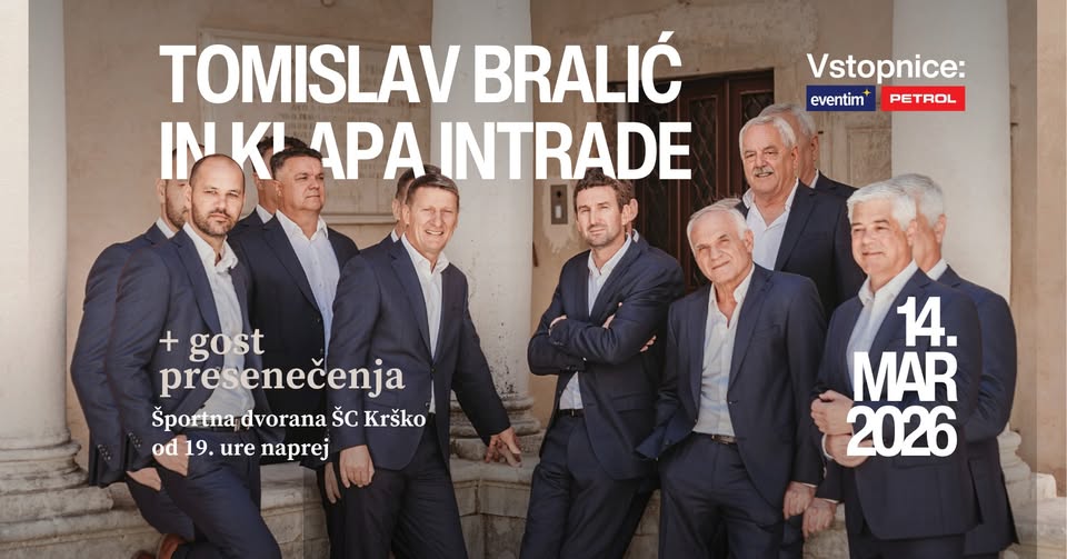 TOMISLAV BRALIĆ & KLAPA INTRADE | VELIK KONCERT OB DNEVU ŽENA | KRŠKO